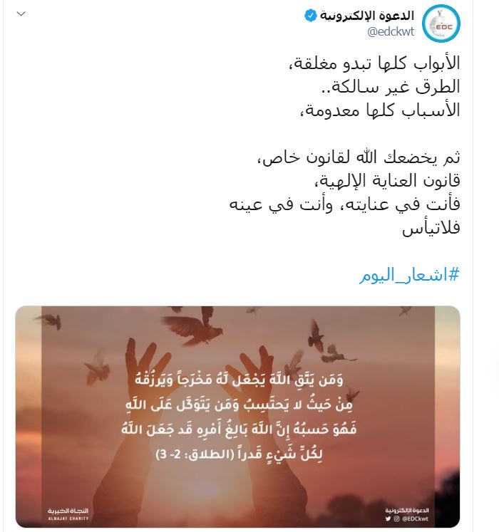 تغريدة