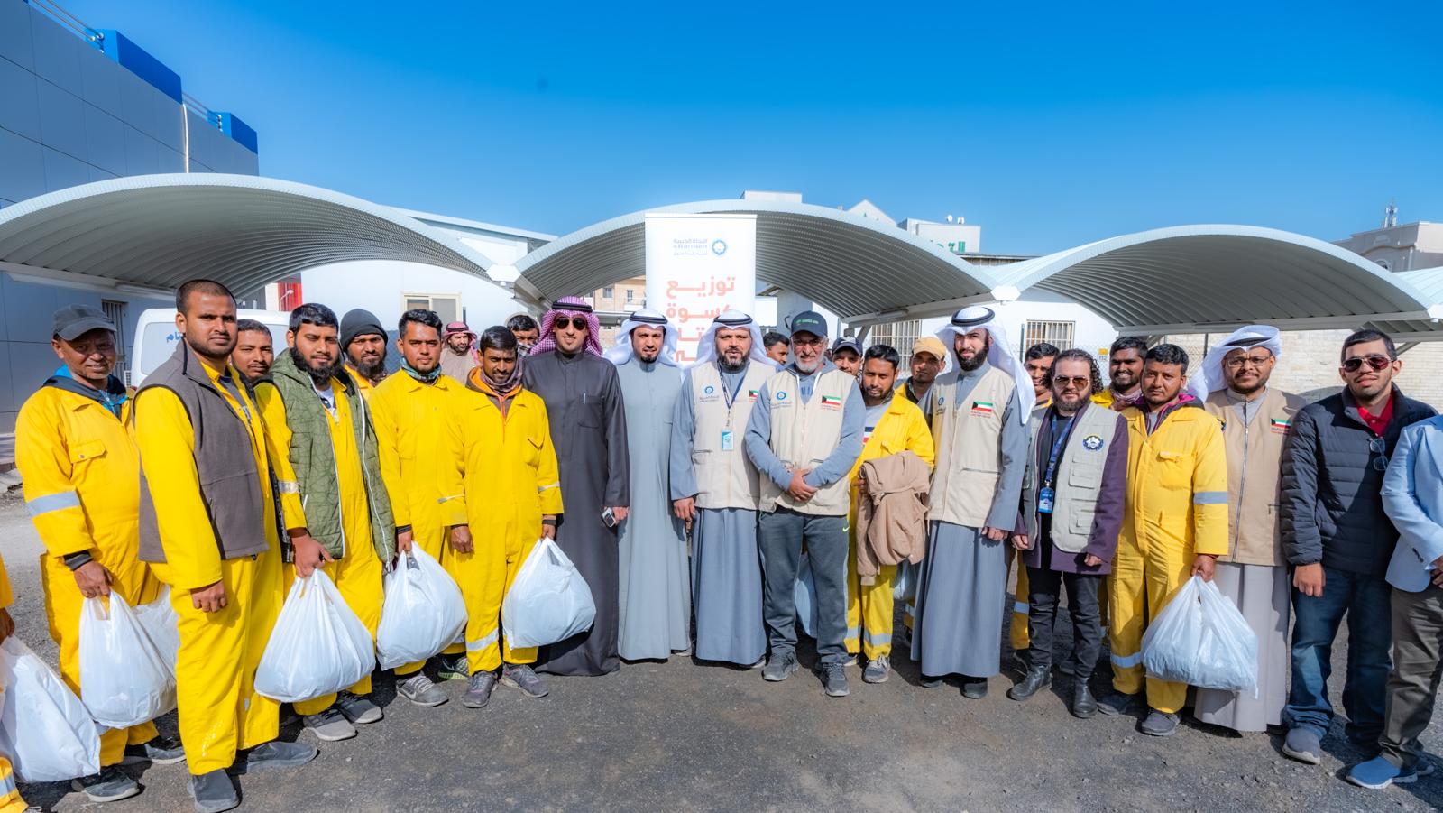 تغطية شاشة تلفزيون الصباح لتوزيع مشروع "دفء الشتاء"
