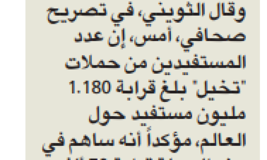 النجاة الخيرية 1.180 مليون مستفيد من حملات تخيل لحفر الآبار